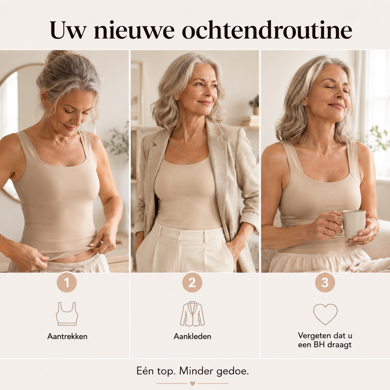 FreeFit™ | De BH-top die traditionele BH's overbodig maakt | 1+1 gratis