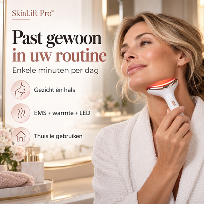 SkinLift Pro™ | Voor een strakker gezicht, stevigere hals & jongere uitstraling