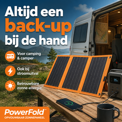 PowerFold™ – Altijd en overal gratis stroom op zak