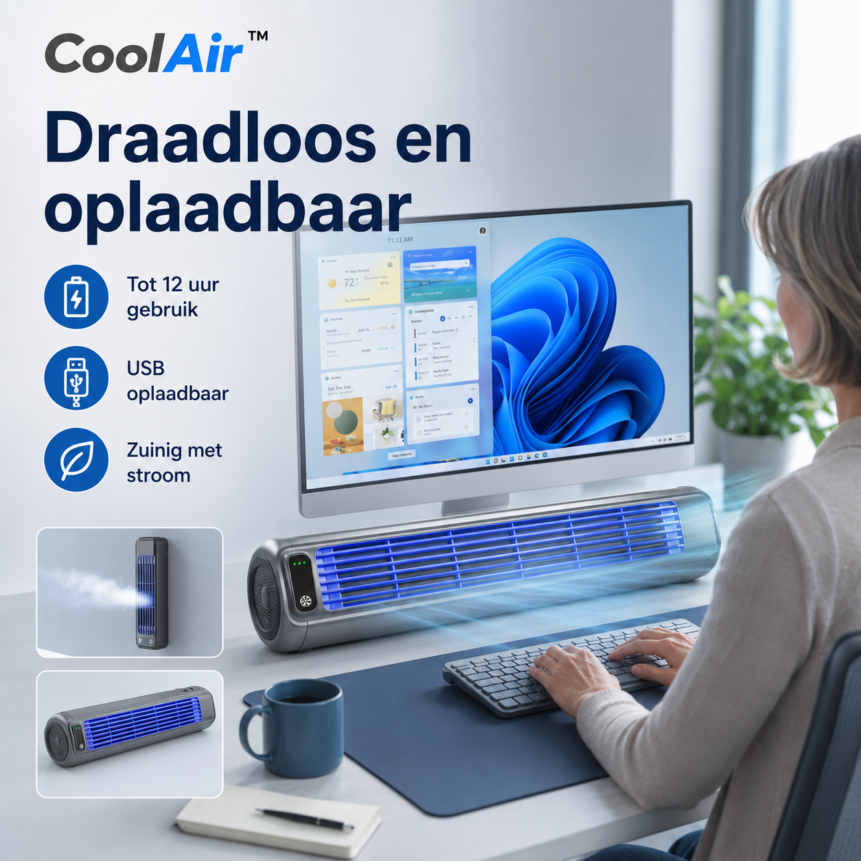 CoolAir™ – Direct een Heerlijk Koel Huis Zonder Gedoe Met Afvoerslangen