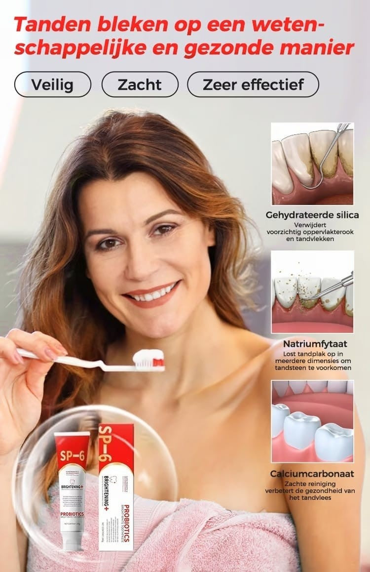 ProWhiten+™ | Wittere tanden en een frisse adem | 1+2 gratis