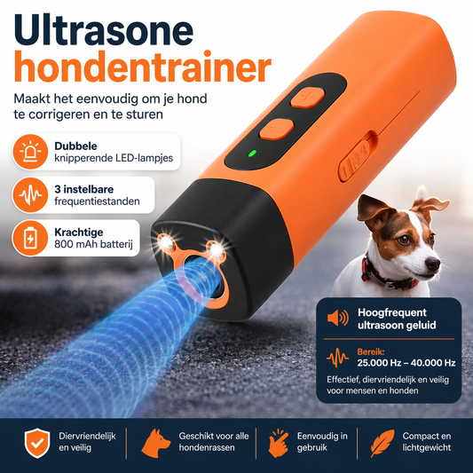 PetControl™ | Arrête immédiatement les comportements indésirables, tels que les aboiements, les sauts et l'agitation