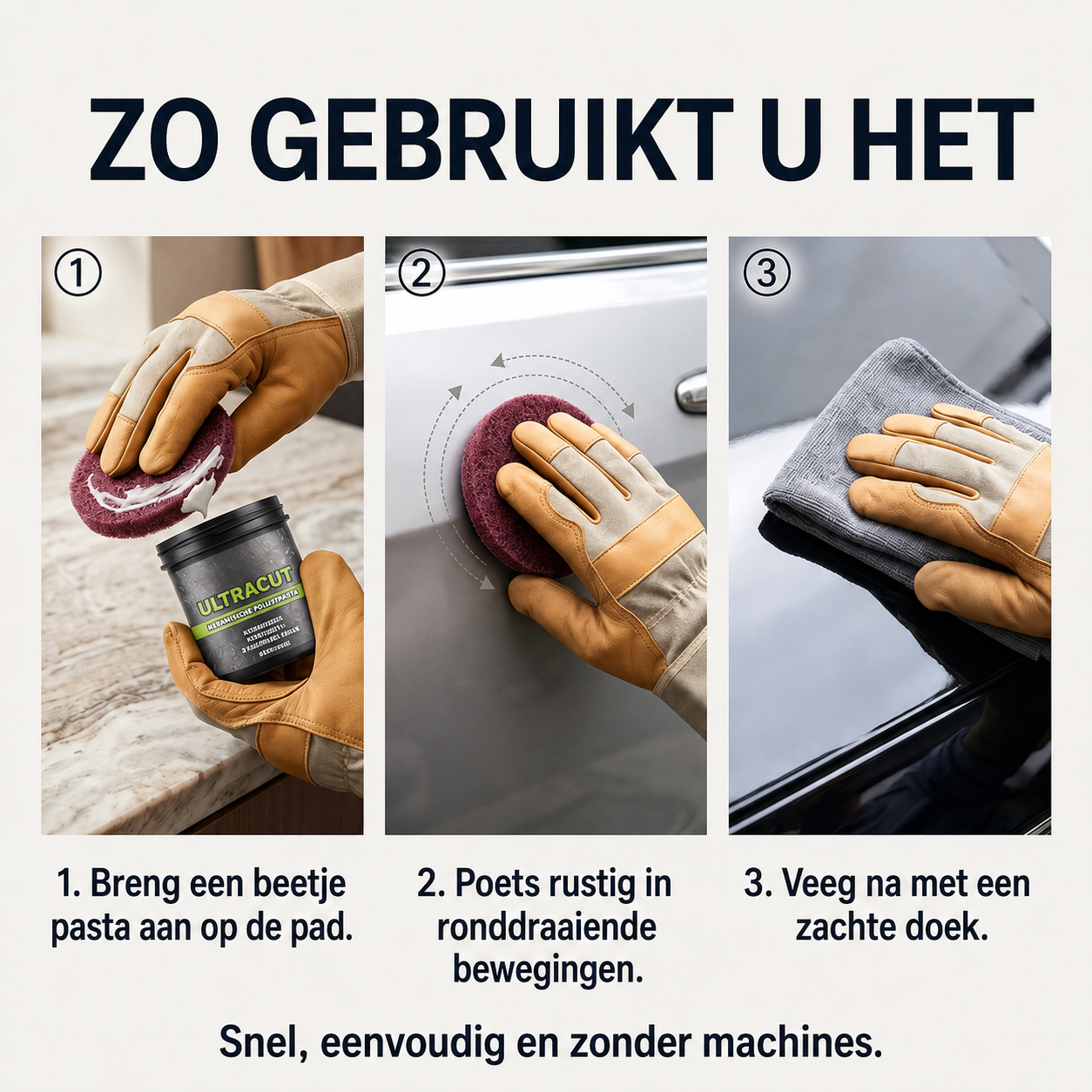 GlossRestore™ | Verwijdert krassen en doffe plekken direct  | 1+1 gratis