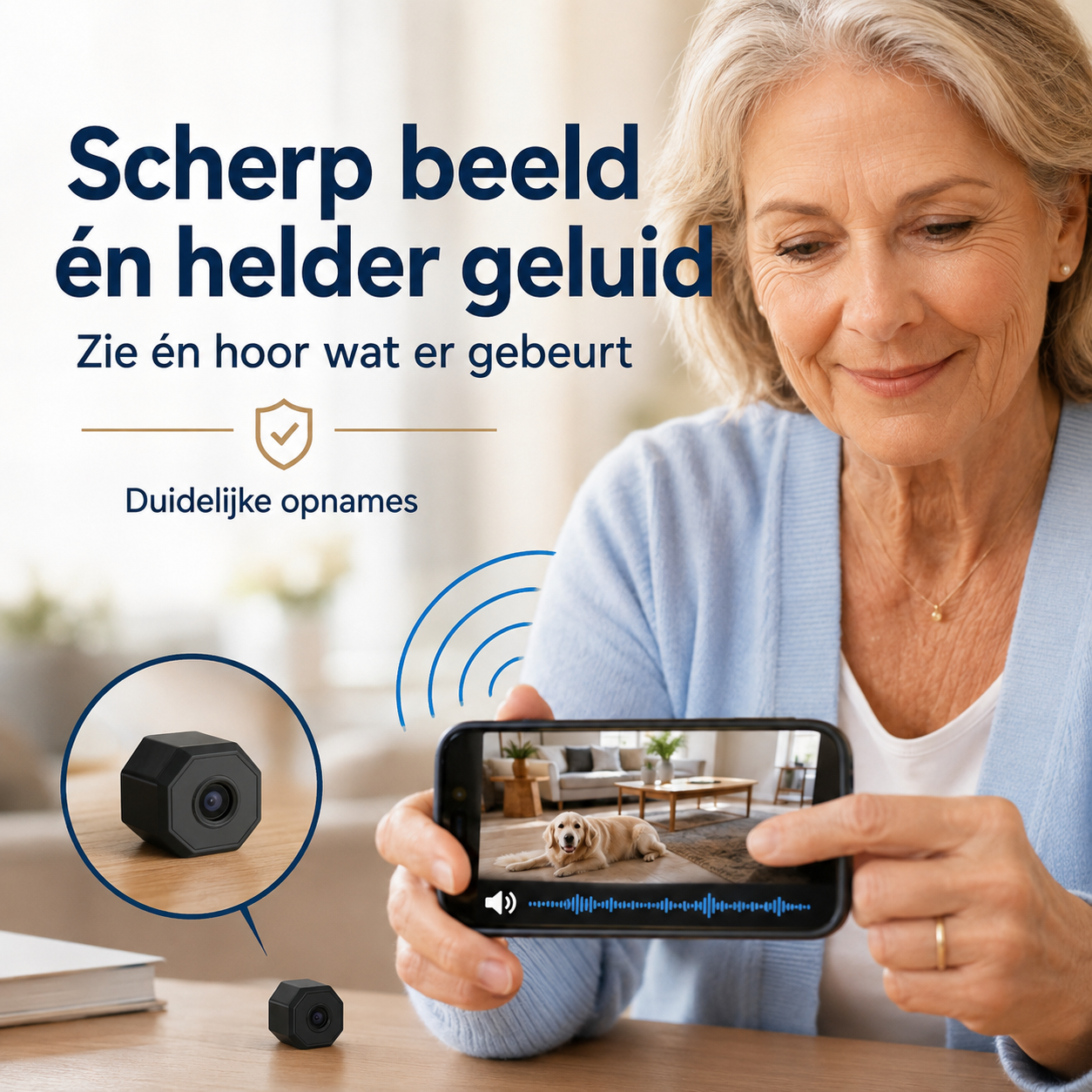 MiniCam™ – Houdt Dag En Nacht Uw Woning En Spullen In De Gaten