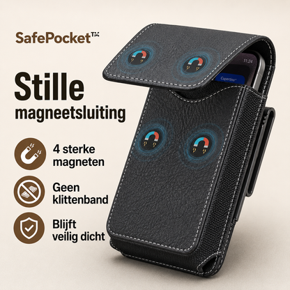SafePocket™ – 100% Beschermd Tegen Vallen, Verliezen & Diefstal | 1+1 gratis