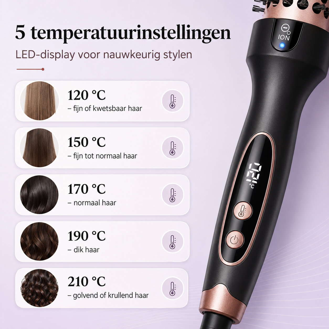 NovaGloss™ | Moeiteloos volumineus en glanzend haar voor elk haartype