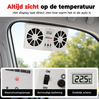 SolarBreeze™ | Nooit Meer Instappen In Een Snikhete Auto