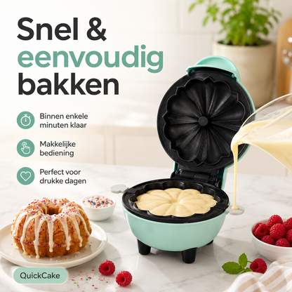 QuickCake™ | Verse tulbandcakejes in minder dan 15 minuten