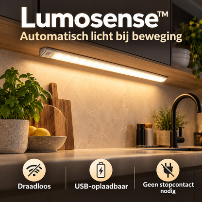 Lumosense | Automatique, sans fil et installation sans perçage !