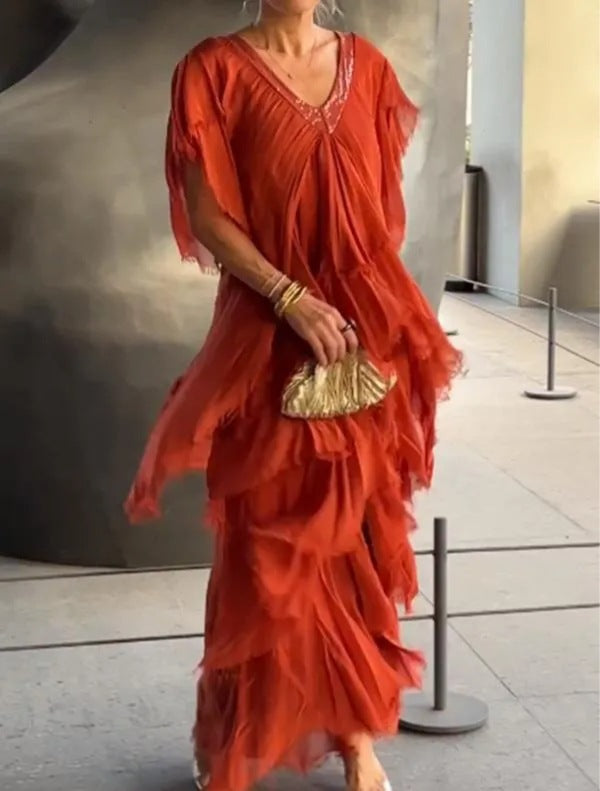 Valerie™ – Luxe Elegante Lange Jurk