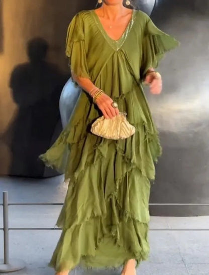 Valerie™ – Luxe Elegante Lange Jurk