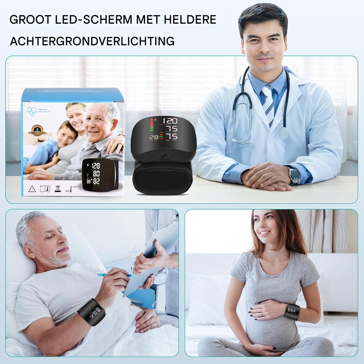 PulseMate™ Pro |  Meet je bloeddruk in 30 seconden