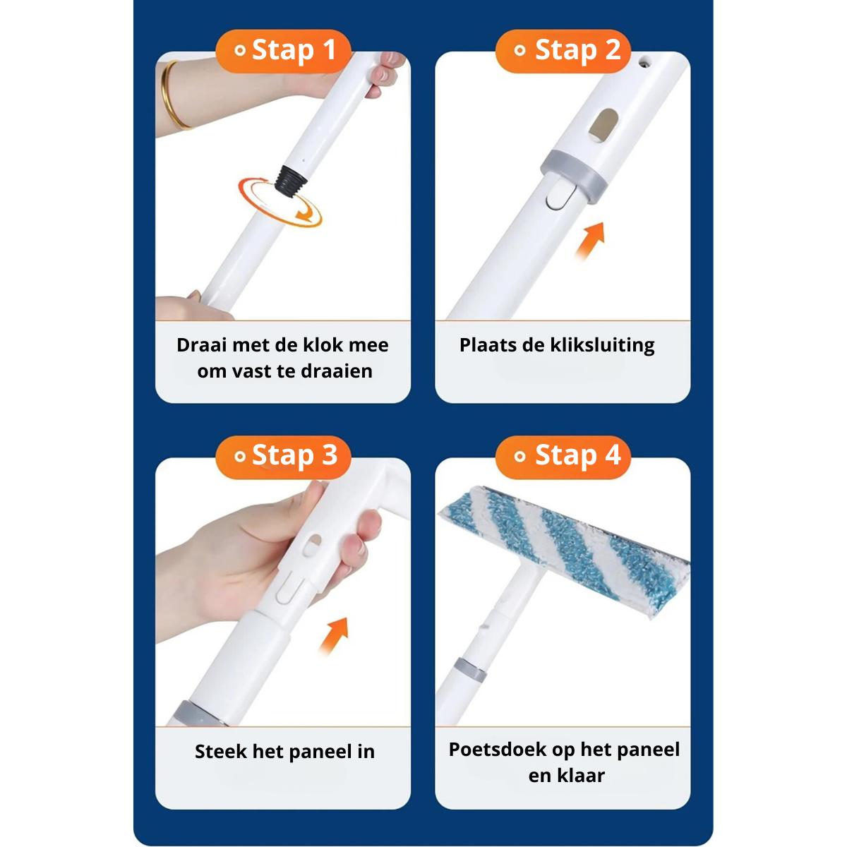 ShinySwipe 3 in 1 ramenwasser | +3 GRATIS microvezeldoeken