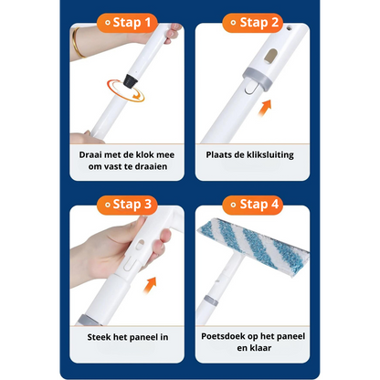 ShinySwipe 3 in 1 ramenwasser | +3 GRATIS microvezeldoeken