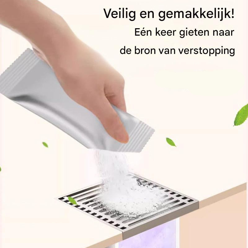 PowerDrain | Ontstopt en reinigt jouw afvoer in seconden | 4+4 gratis