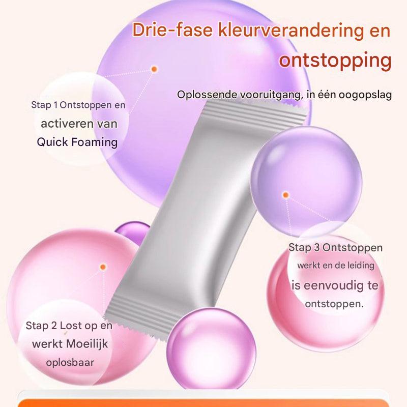 PowerDrain | Ontstopt en reinigt jouw afvoer in seconden | 4+4 gratis