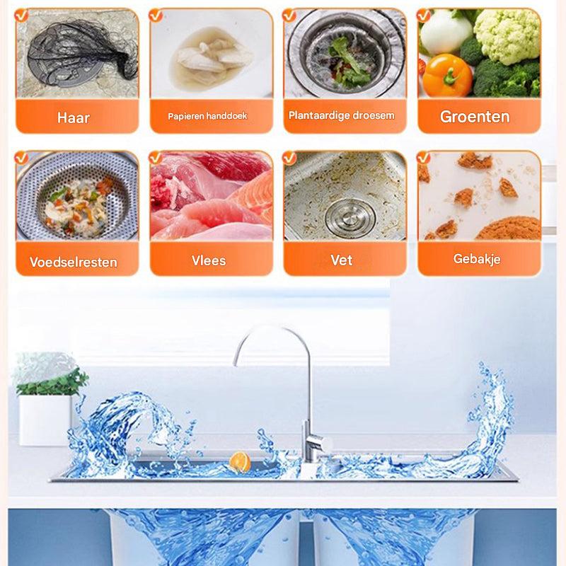 PowerDrain | Ontstopt en reinigt jouw afvoer in seconden | 4+4 gratis