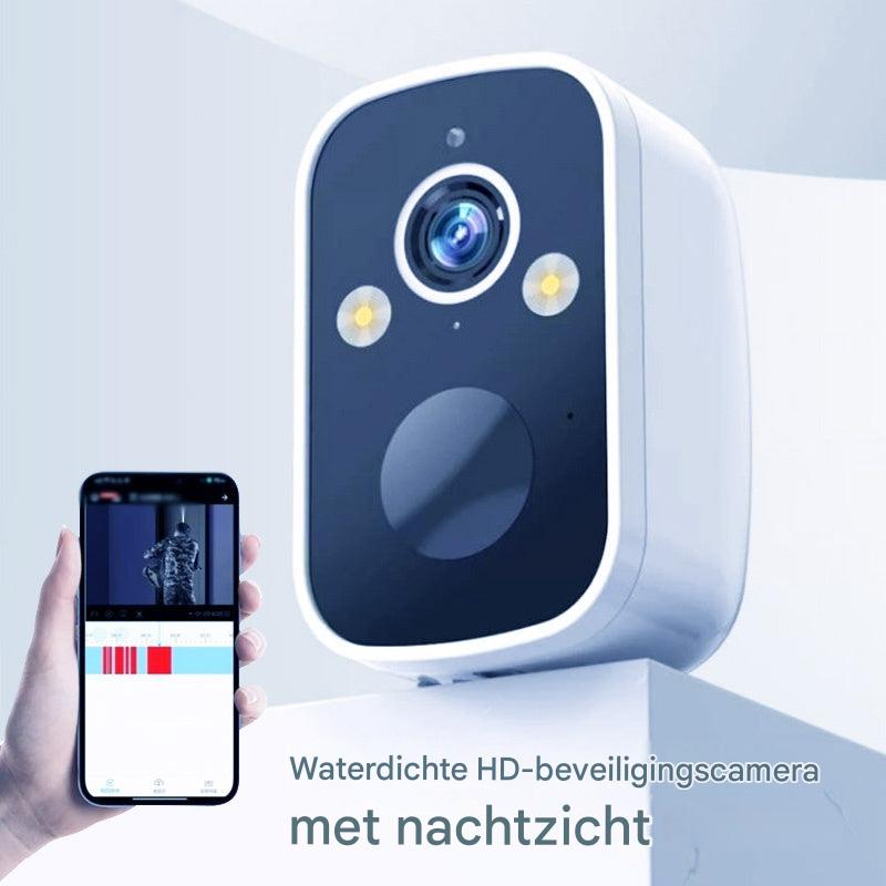 FlexCam™ Pro | Beveiliging zonder stroom- of abonnementskosten!