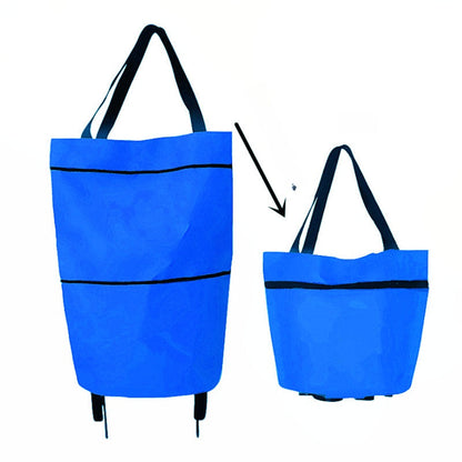 EasyCarry™ – Nooit Meer Tillen: Rol Je Boodschappen Moeiteloos Mee