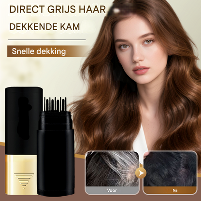 GreyCover™ | Grijs haar verdwijnt direct, zonder behandelen of wachten | 1+2 gratis