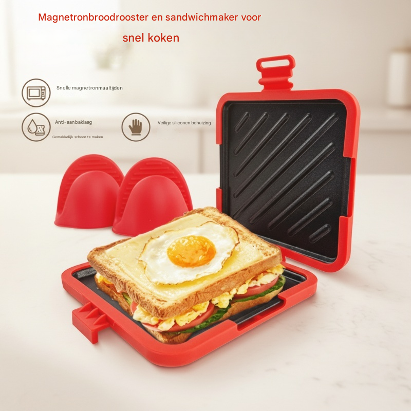 CrispyChef™ | Klaar in 3 minuten, zonder aangekoekte etensresten