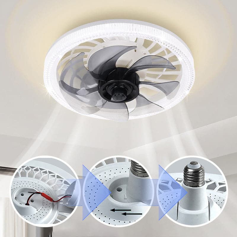 LumiBreeze™  Luxe Ventilator met Lamp