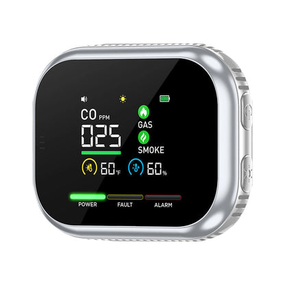 🏠💨 50% KORTING! Stop met het hopen dat je gaslek op tijd ruikt! Deze 6-in-1 alarm met LCD-scherm detecteert CO, rook en gas, en gilt als een sirene zodra het misgaat – dag en nacht.