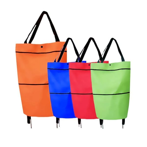 EasyCarry™ – Nooit Meer Tillen: Rol Je Boodschappen Moeiteloos Mee