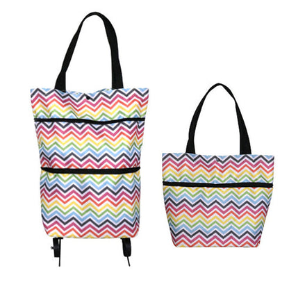 EasyCarry™ – Nooit Meer Tillen: Rol Je Boodschappen Moeiteloos Mee