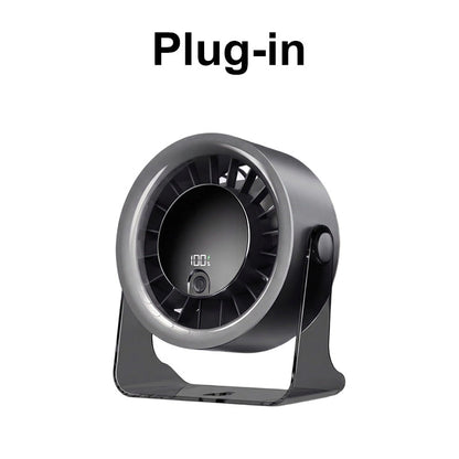 📢📢50% KORTING !! ❄️ HOGE-SNELHEID BUREAUVENTILATOR MET TEC KOELING — Directe Thermoelektrische Koeling | Instelbare Snelheden | Draagbaar Ontwerp 🌬️