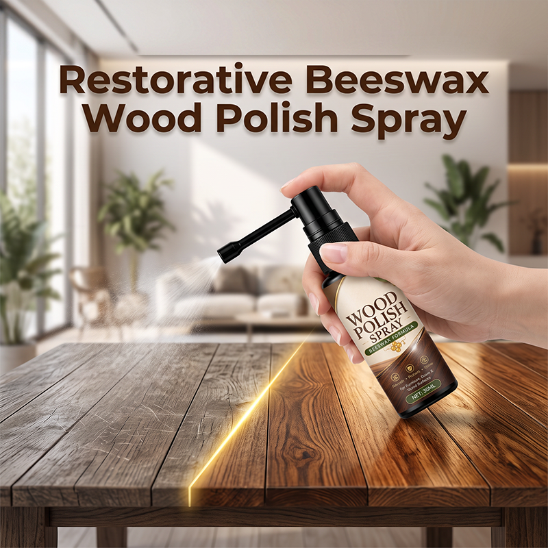 Natuurlijke bijenwas-spray voor hout