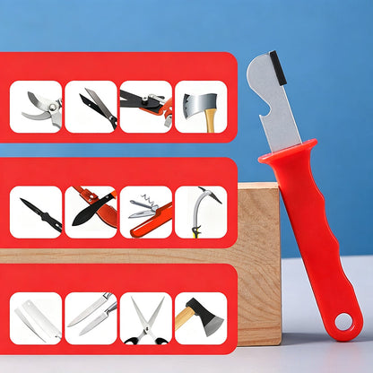 ⏳ FLASH SALE! 🔪 2-in-1 Messenslijper & Flessenopener – Antislip Handvat, Veilig & Eenvoudig in Gebruik ✨
