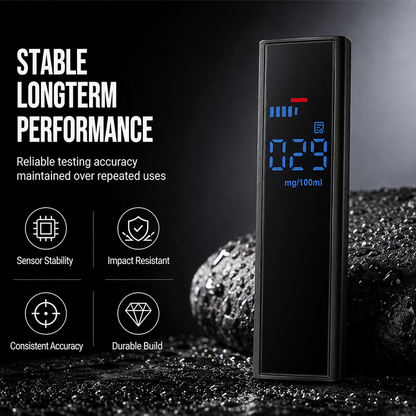 📢📢 50% korting!! 🚔✨ Draagbare alcoholtester voor sneltesten thuis