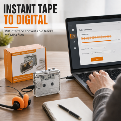 TapeSaver™ | Luister uw oude cassettes opnieuw & bewaar ze digitaal